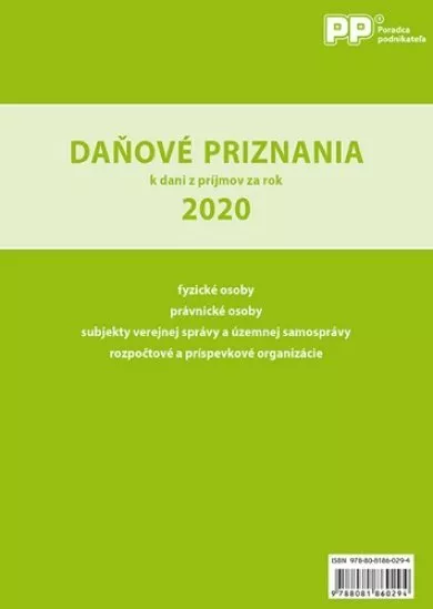 Daňové priznania k dani z príjmov za rok 2020