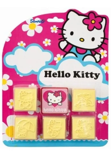 Pečiatky 5+1/ Hello Kitty