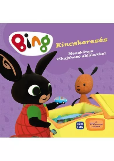 Bing: Kincskeresés - Mesekönyv kihajtható ablakokkal