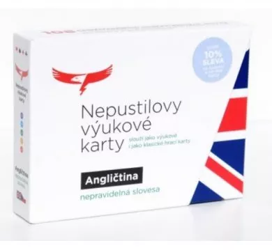 Angličtina nepravidelné slovesa - Nepustilovy výukové karty