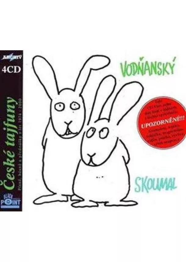 Jan Vodňanský, Petr Skoumal - České tajfuny Písně, básně a přednášky z let 1974 – 2000 - 4 CD