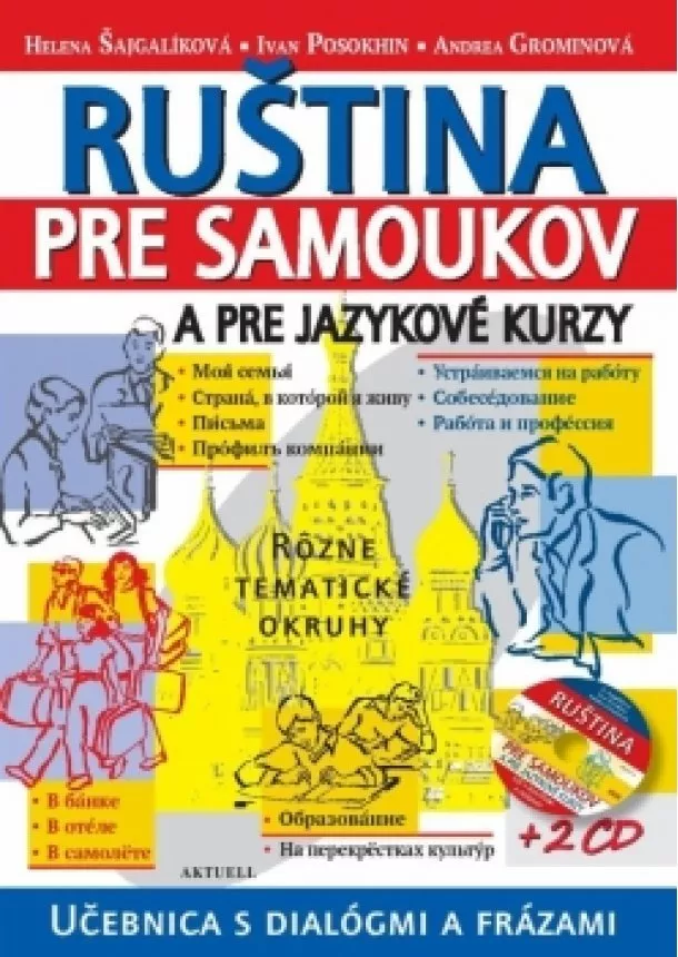 Kolektív autorov - Ruština pre samoukov a jazykové kurzy + 2 CD