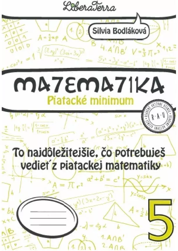 Silvia Bodláková - Matematika 5 - Piatacké minimum