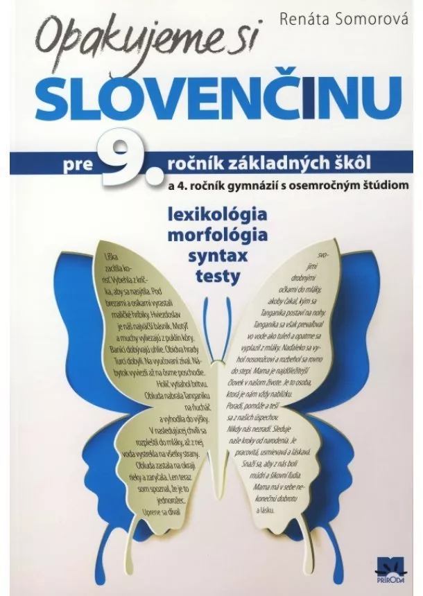 Renáta Somorová - Opakujeme si slovenčinu pre 9. ročník základných škôl