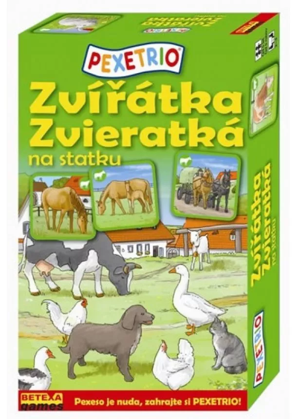 autor neuvedený - Pexetrio - Zvířátka na statku (SK+CZ)