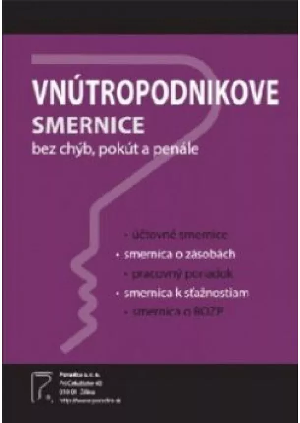 Vnútropodnikové smernice bez chýb, pokút a penále