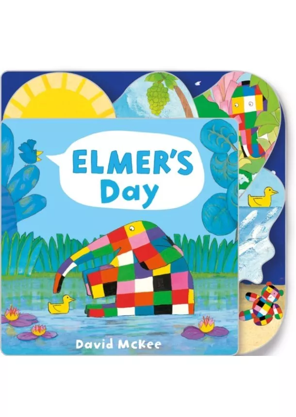 David McKee - Elmers Day: Tabbed Board Book