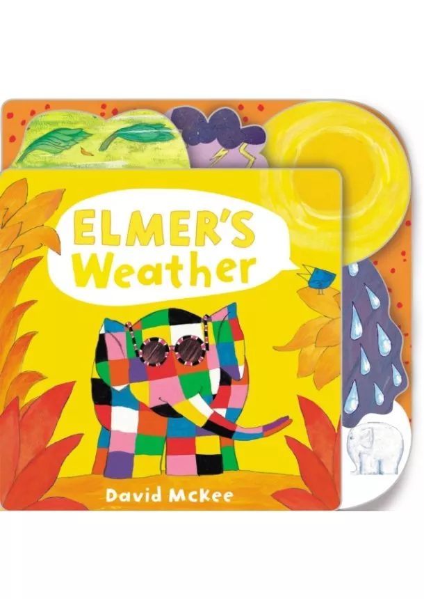 David McKee - Elmers Weather: Tabbed Board Book