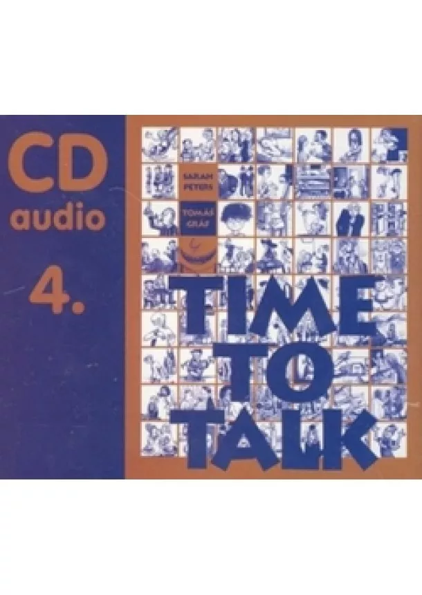 Sarah Peters, Tomáš Gráf  - Time to talk 4 - audio CD