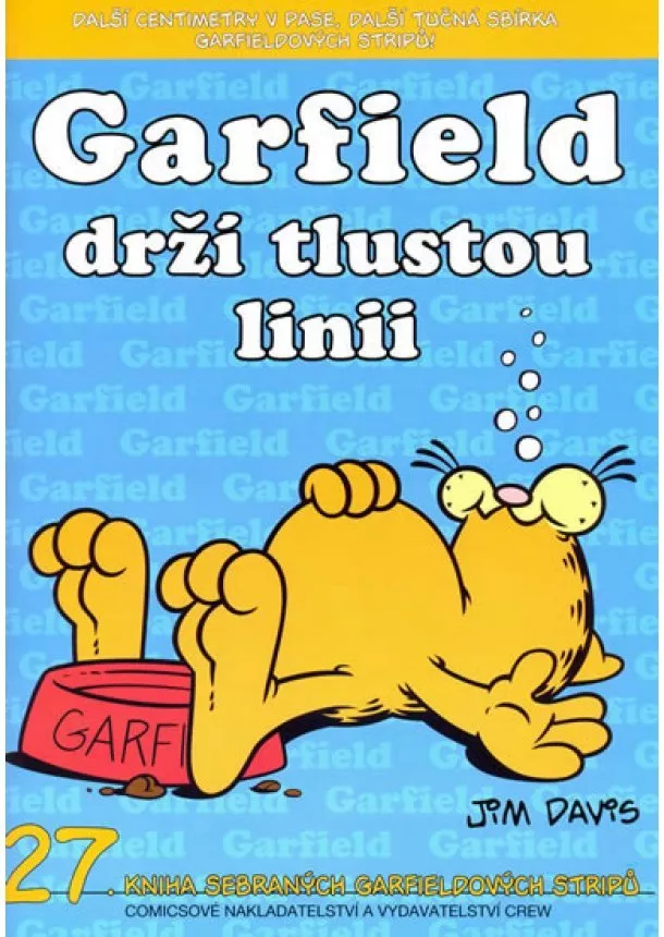 Jim Davis - Garfield Drží tlustou linii - 27. kniha