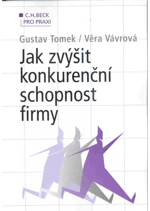 Gustav Tomek, Věra Vávrová - Jak zvýšit konkurenční schopnost firmy