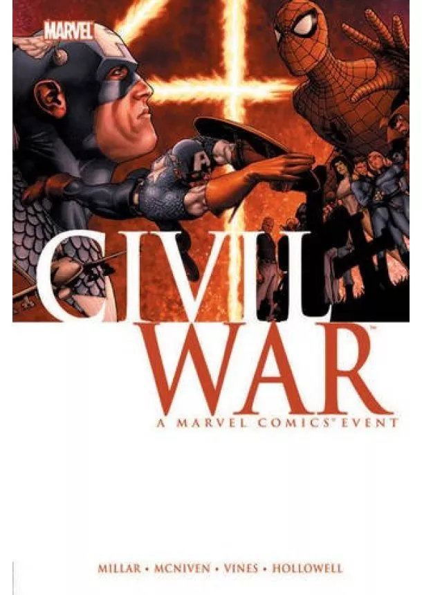 Mark Millar, Steve McNiven - Civil War Hc New Printing Reprint Mcniven Cover