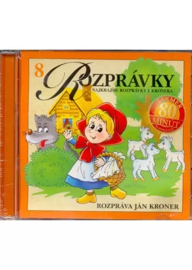 ROZPRÁVKY  8 NAJKRAJŠIE ROZPRÁVKY J. KRONERA / J. KRONER