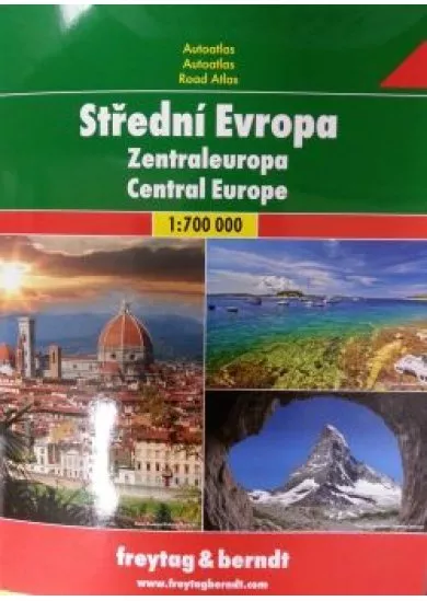 Stredná Európa autoatlas 1:700 000