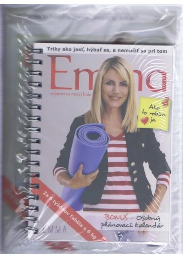 Emma Tekelyová - EMMA - Tajomstvo mojej línie (set kniha + dvd)