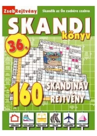 Zsebrejtvény könyv 36