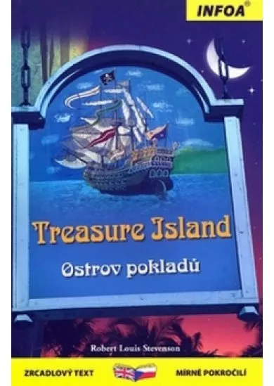 Ostrov pokladů - Treasure Island - Zrcadlová četba