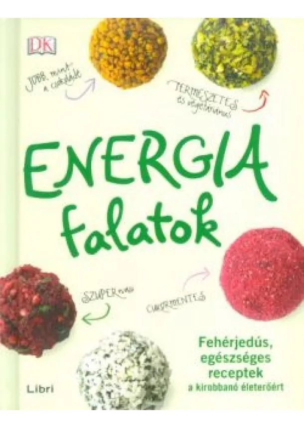 Kate Turner - Energiafalatok /Fehérjedús, egészséges receptek a kirobbanó életerőért