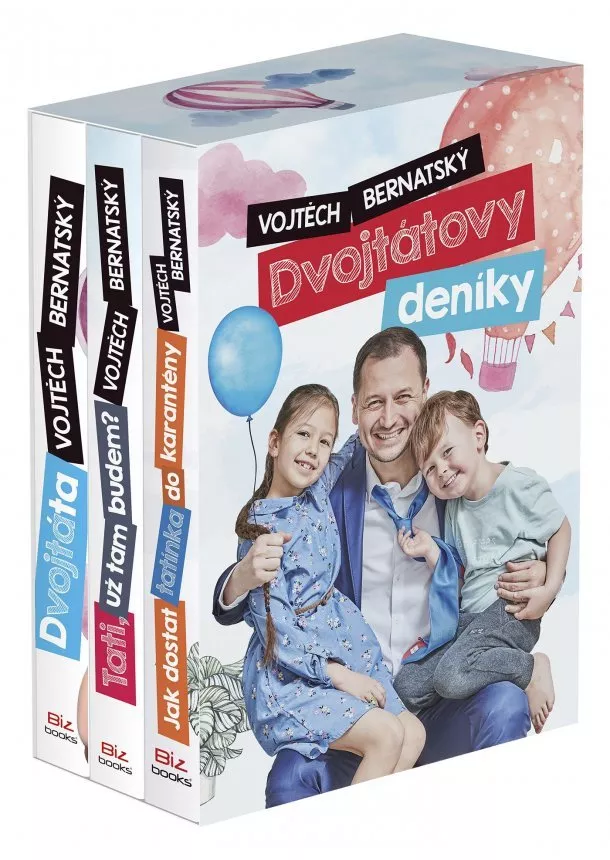 Vojtěch Bernatský - Vojtěch Bernatský: Dvojtátovy deníky (trojbox)