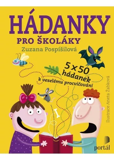 Hádanky pro školáky - 5 x 50 hádanek k veselému procvičování