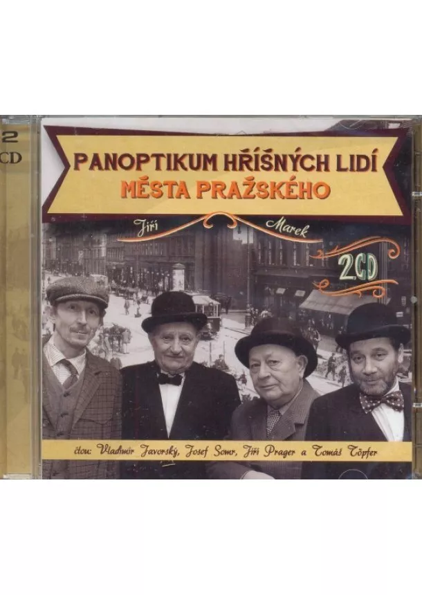 Jiří Marek - Panoptikum hříšných lidí města pražského - 2CD