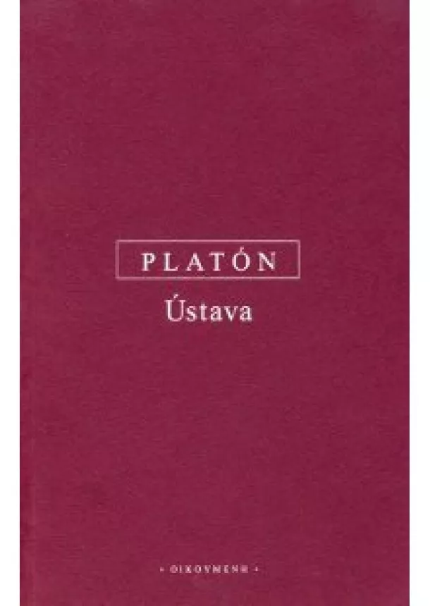 Platón - Ústava