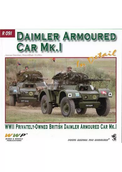 Daimler AC Mk. I in Detail - WWII Privately-Owned British Daimler Armoured Car Mk.I