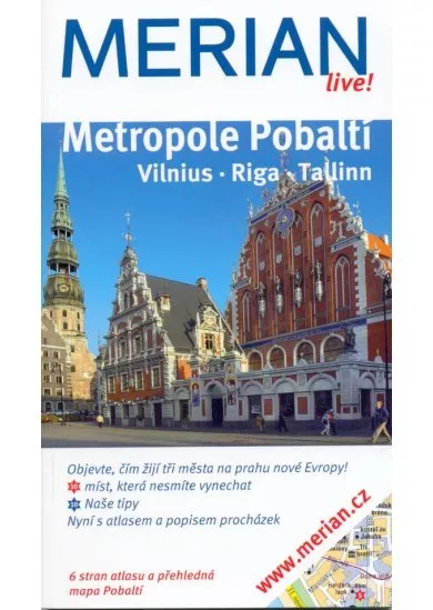 Merian 88 - Metropole Pobaltí - Vilnus, Riga, Tallin