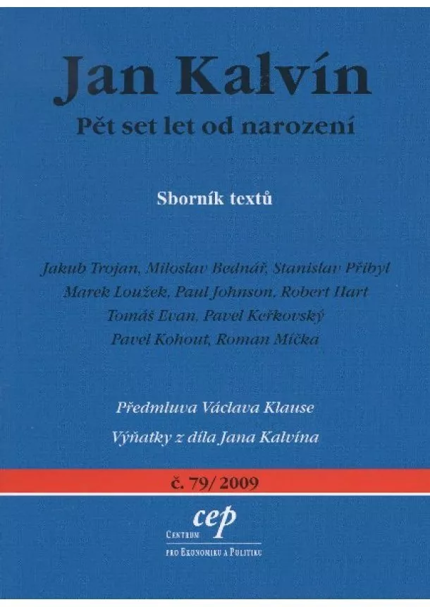 kolektív - Jan Kalvín - Pět set let od narození