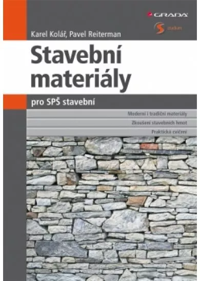 Stavební materiály pro SPŠ stavební