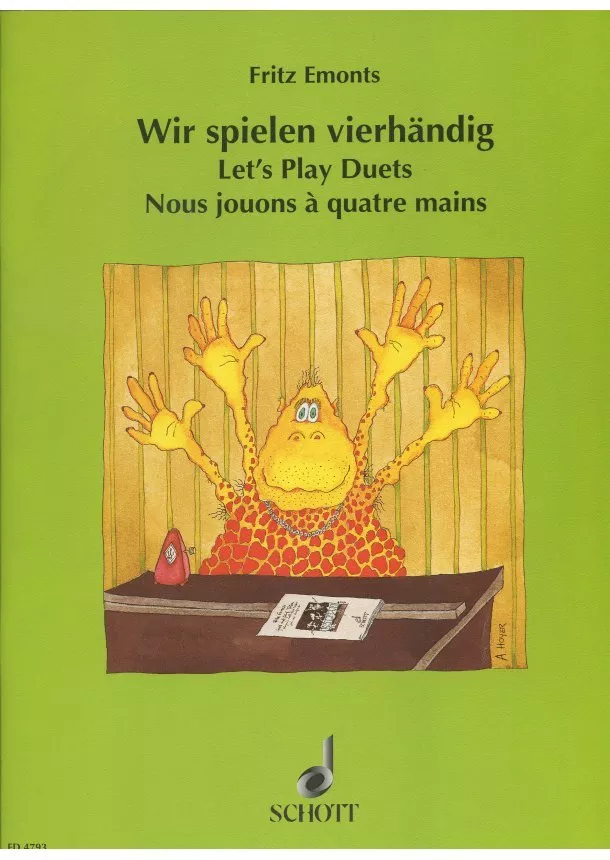 Fritz Emonts - Wir spielen vierhandig / Let´s Play Duets