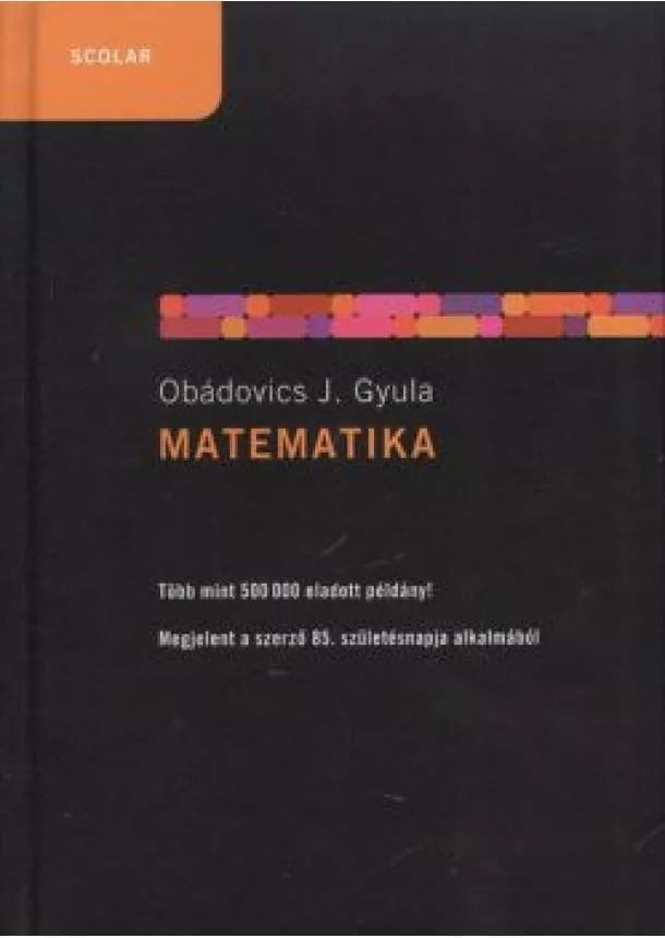 OBÁDOVICS J. GYULA - MATEMATIKA (19. KIADÁS)