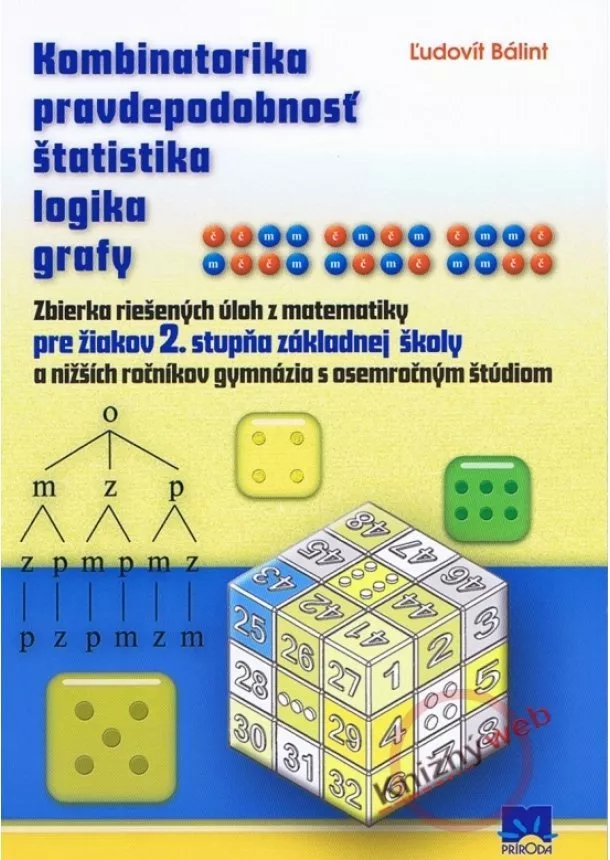 Ľudovít Bálint - Kombinatorika, pravdepodobnosť, štatistika, logika, grafy  pre žiakov 2. stupňa ZŠ