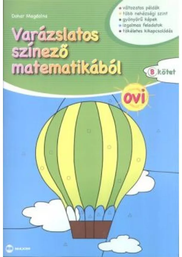 Dohar Magdolna - Varázslatos színező matematikából - ovi (b. kötet)