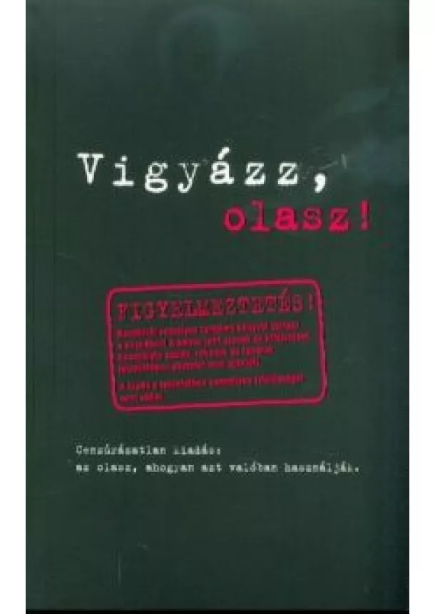 Nyelvkönyv - Vigyázz, olasz!