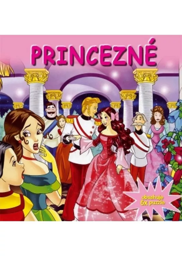 Princezné -6x puzzle