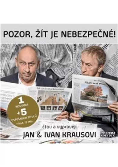 Pozor, žít je nebezpečné (6x Audio na CD - MP3)