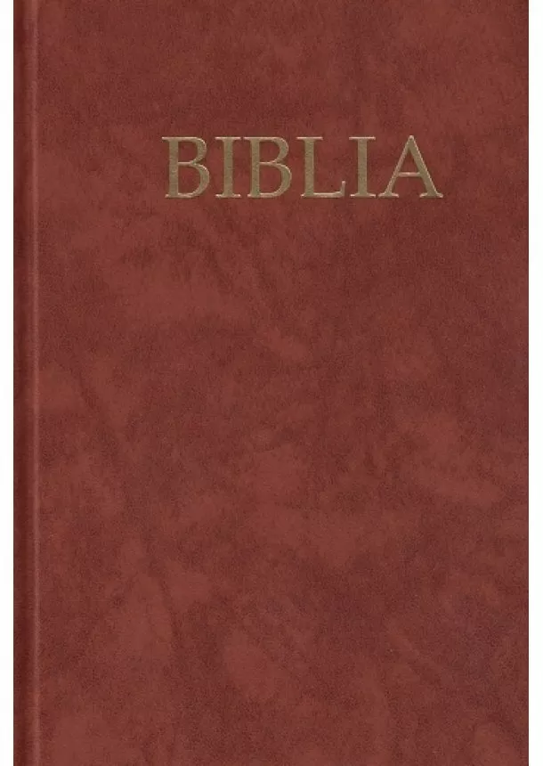 Biblia ECAV (r.2021)  hnedá