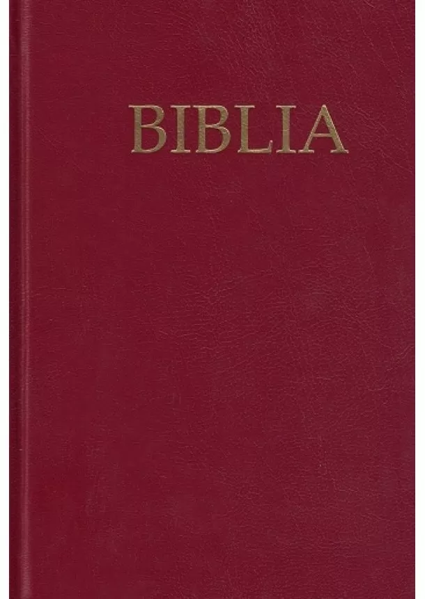 Biblia ECAV (r.2021) - červená