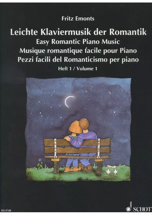 Fritz Emonts - Leichte Klaviermusik der Romantik / Easy Romantic Piano Music - Heft 1 / Volume 1