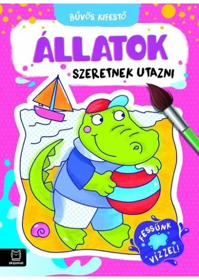 Bűvös Kifestő - Állatok szeretnek utazni