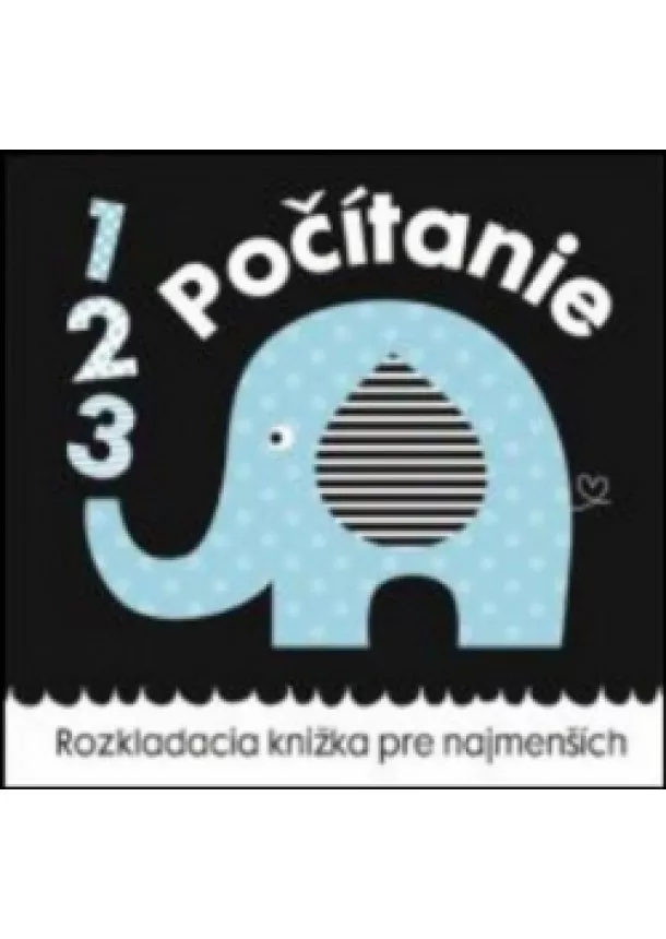 autor neuvedený - Počítanie- Rozkladacia knižka pre najmenších