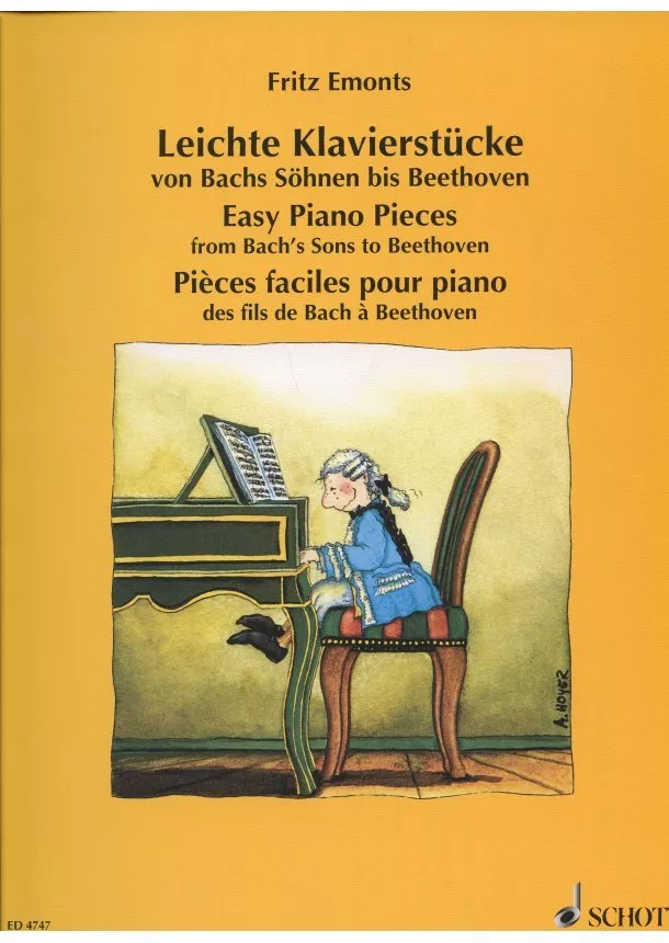 Fritz Emonts - Leichte Klavierstucke/Easy Piano Pieces - von Bachs Sohnen bis Beethoven/from Bach's Sons to Beethoven