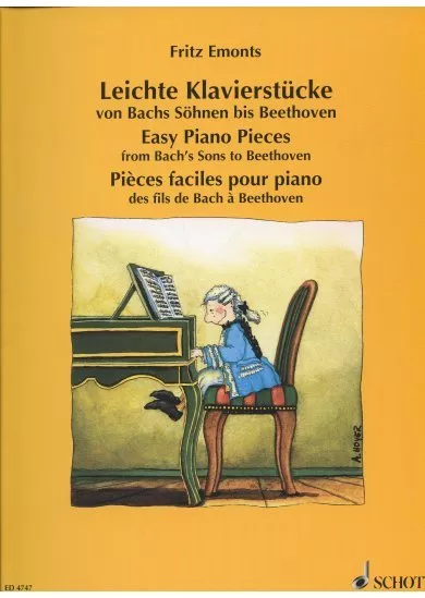 Leichte Klavierstucke/Easy Piano Pieces - von Bachs Sohnen bis Beethoven/from Bach's Sons to Beethoven