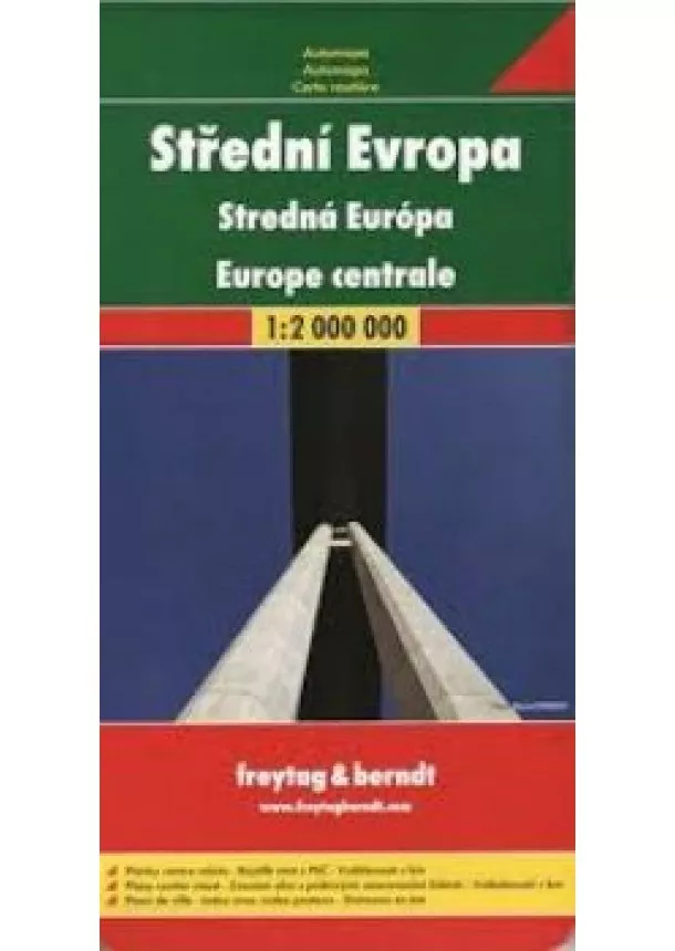 AK 2004 Stredná Európa 1:2 000 000