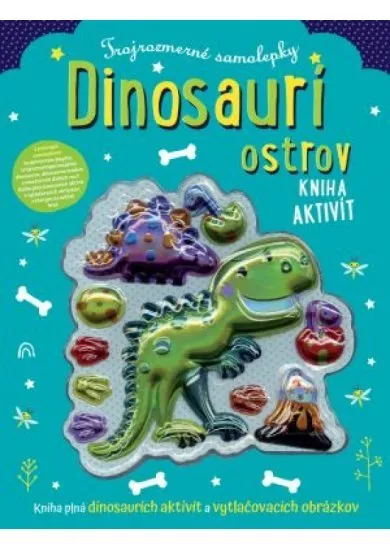 Dinosaurí ostrov - Trojrozmerné samolepky