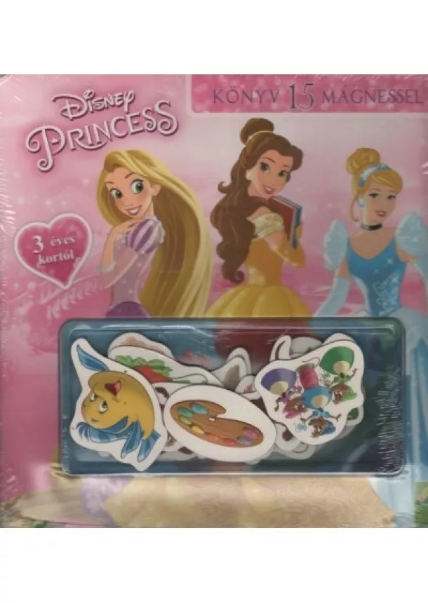 Disney - Disney Princess - Könyv 15 mágnessel