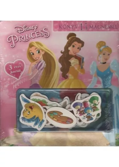 Disney Princess - Könyv 15 mágnessel