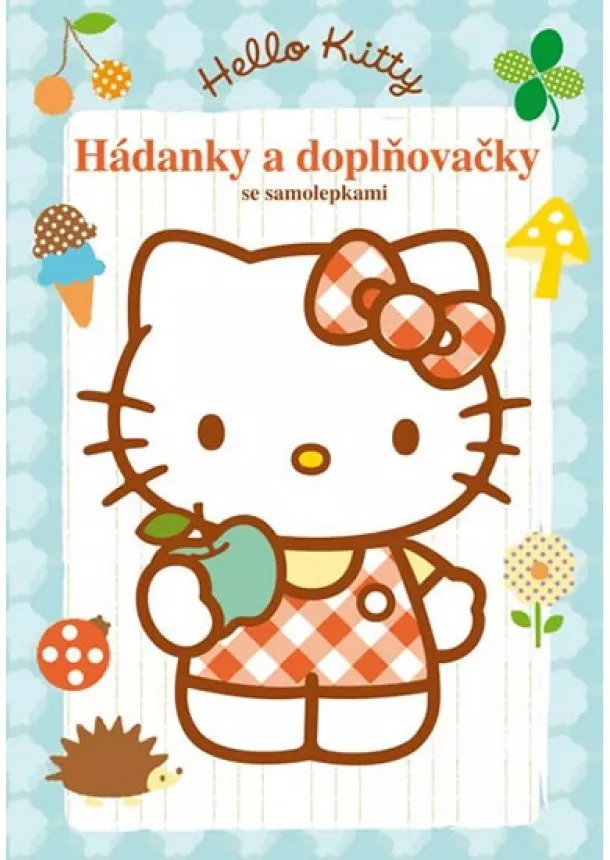 Sanrio - Hello Kitty - Hádanky a doplňovačky se samolepkami