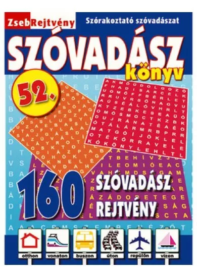 Zsebrejtvény szóvadász könyv 52.